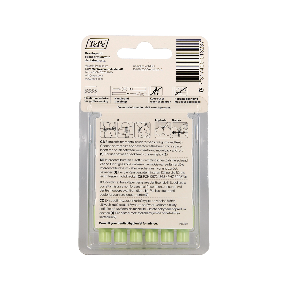 TePe Interdentale rager extra soft licht groen maat 5 6.00 Stuks