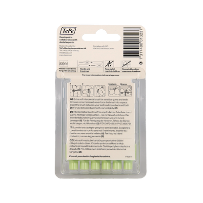 TePe Interdentale rager extra soft licht groen maat 5 6.00 Stuks