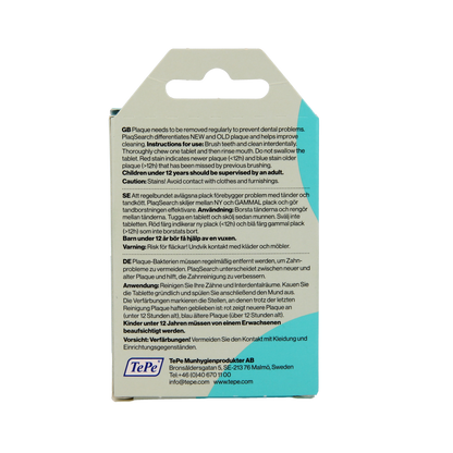 TePe PlaqSearch tabletten 10.00 Stuks