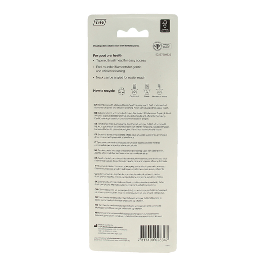 TePe Tandenborstel colour soft 3-pack 3 Stuks