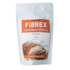 Lindroos Fibrex suikerbietenvezels glutenvrij 200 Gram