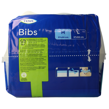 Tena Bibs 37 x 46cm 150.00 Stuks