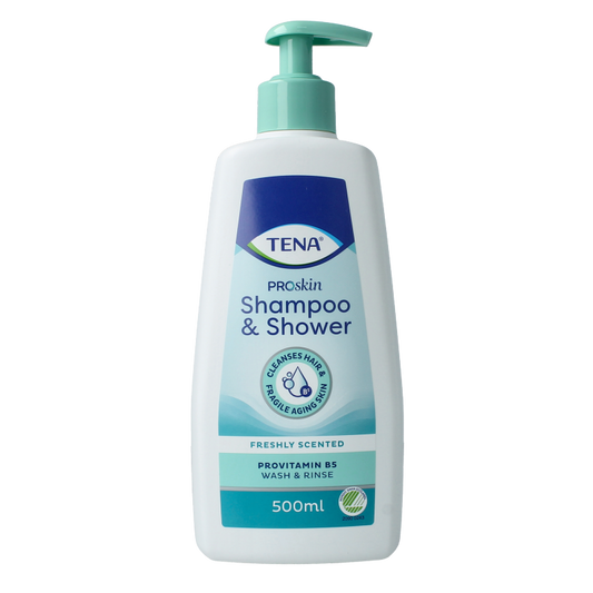 Tena Shampoo & shower 500 Milliliter