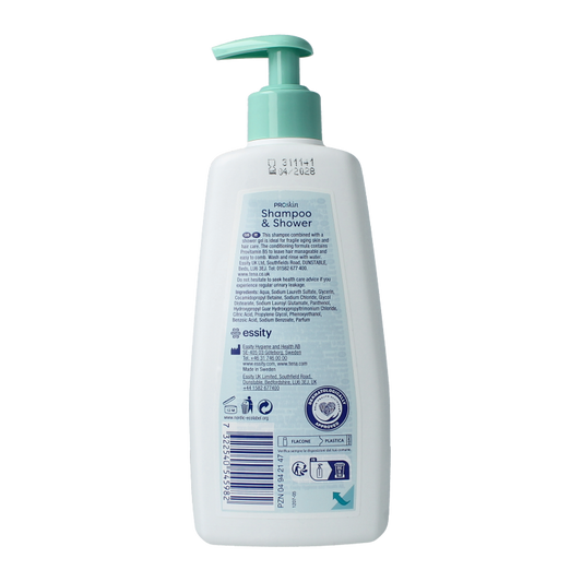 Tena Shampoo & shower 500 Milliliter