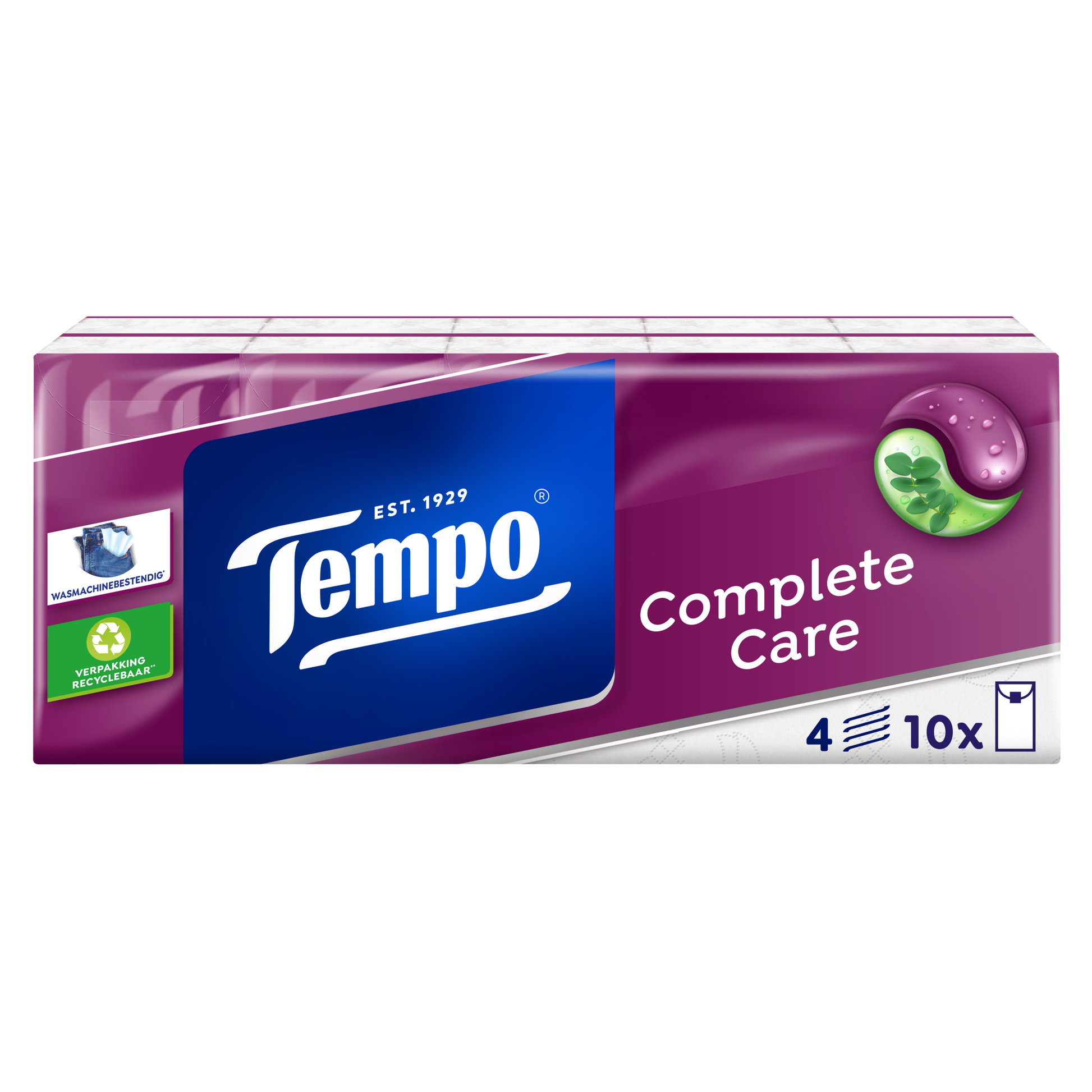 Tempo Zakdoekje complete care 10 Stuks