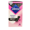Libresse Inlegkruisjes normaal black 30 Stuks