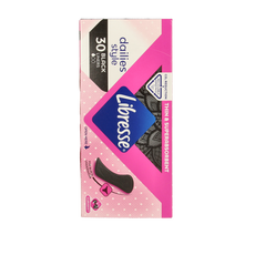 Libresse Inlegkruisjes normaal black 30 Stuks