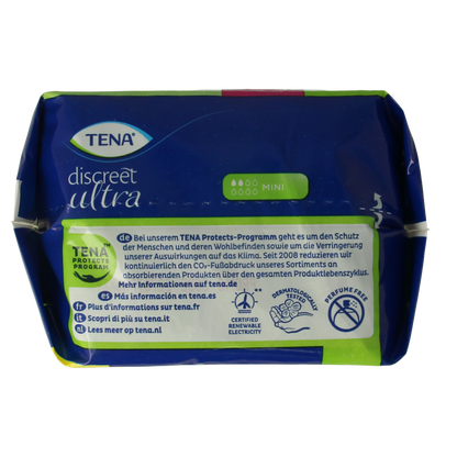 Tena Discreet ultra pads mini 24.00 Stuks