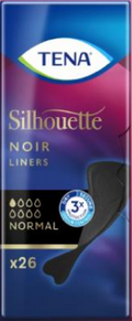 Tena Silhouette noir liner 26 Stuks