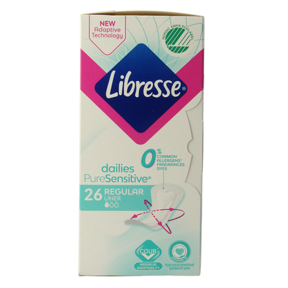 Libresse Inlegkruisjes pursens normal 26.00 Stuks