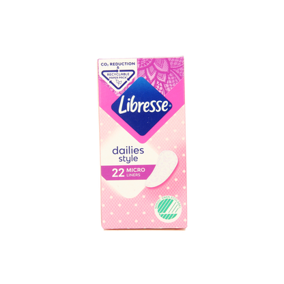 Libresse Inlegkruisjes micro 22.00 Stuks