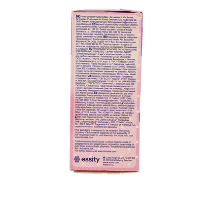 Libresse Inlegkruisjes micro 22.00 Stuks