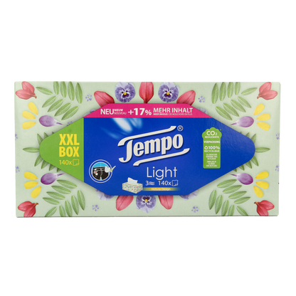 Tempo Tissue box XXL 3-laags 140.00 Stuks