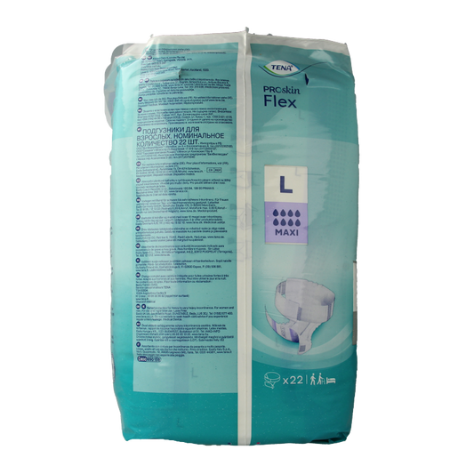 Tena Proskin flex maxi L 22 Stuks