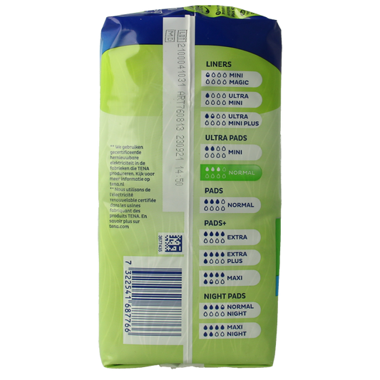 Tena Discreet ultra pads normal 16 Stuks