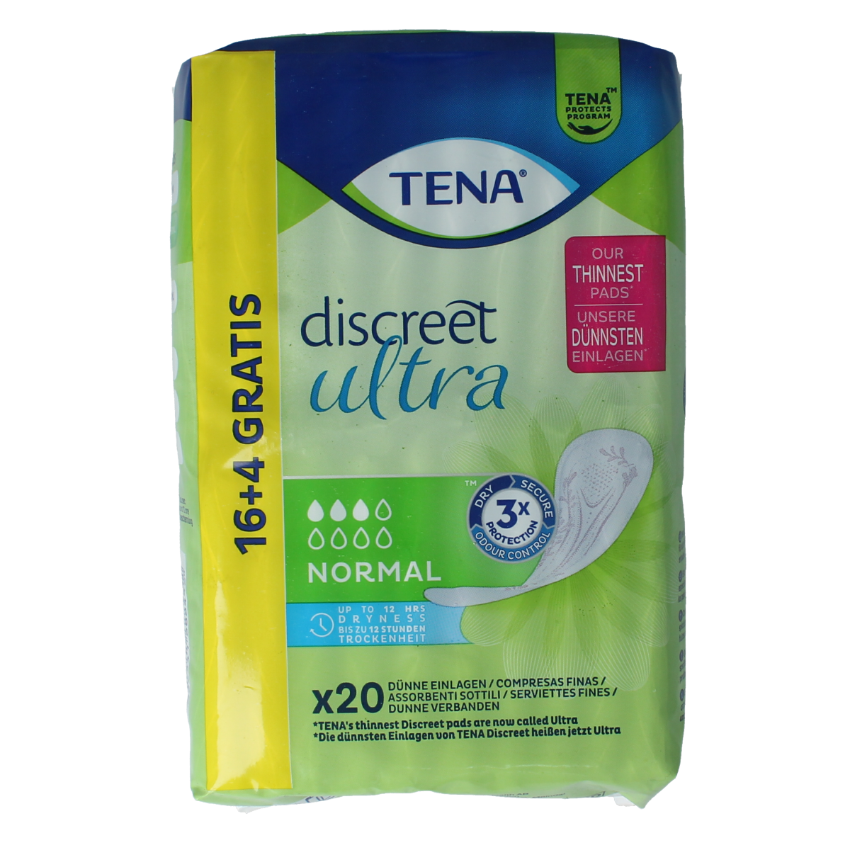 Tena Discreet ultra pads 20.00 Stuks