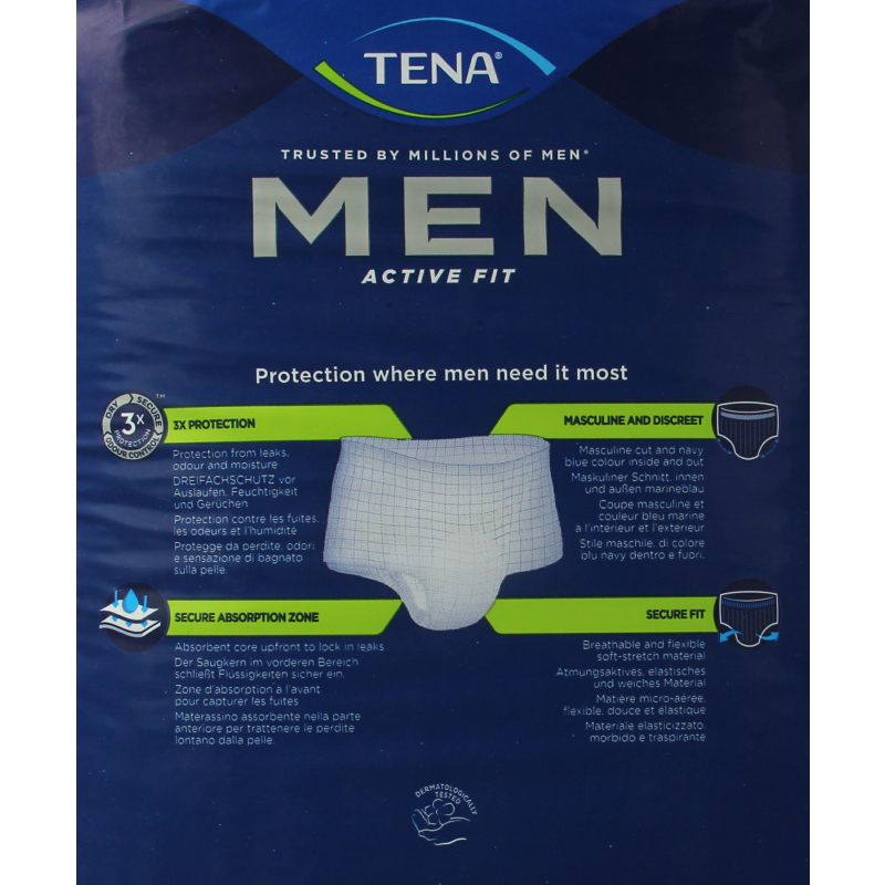 Tena Men active fit pants plus L/XL 10 Stuks