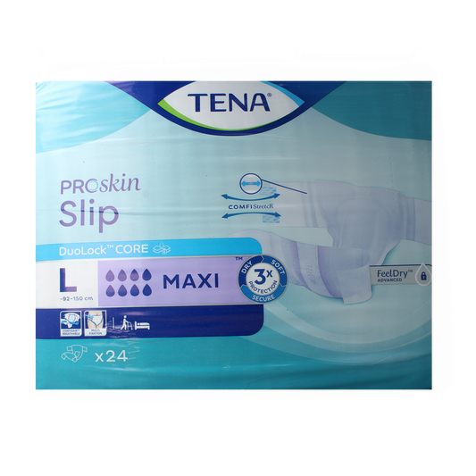 Tena Proskin slip maxi maat L 24.00 Stuks