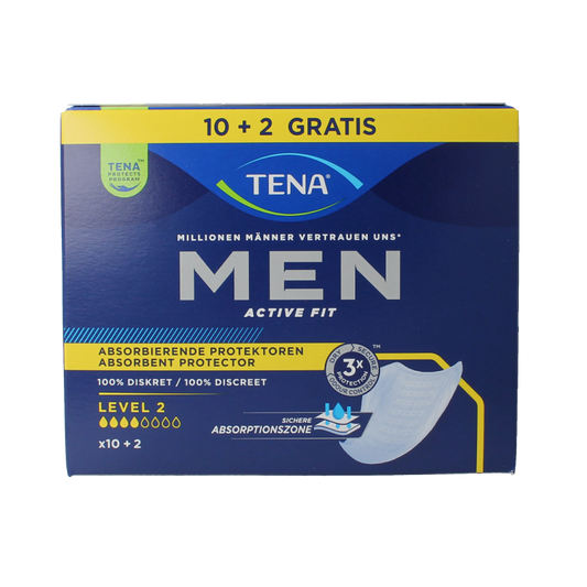 Tena Men active fit L2 12 Stuks
