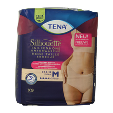 Tena Silhouet plus high waist creme medium 9 Stuks