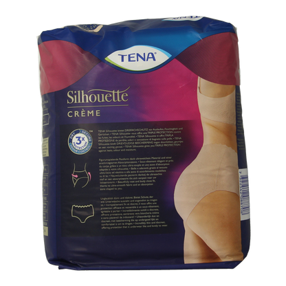 Tena Silhouet plus high waist creme medium 9.00 Stuks
