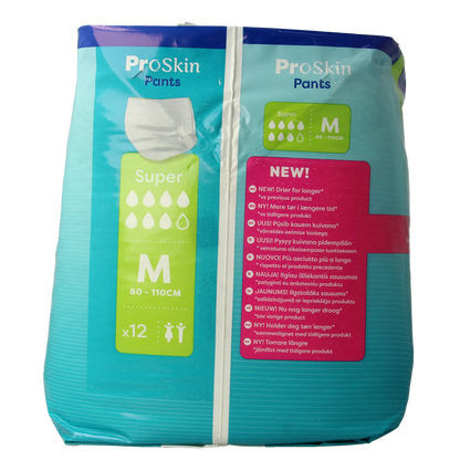 Tena Proskin pants super M 12.00 Stuks