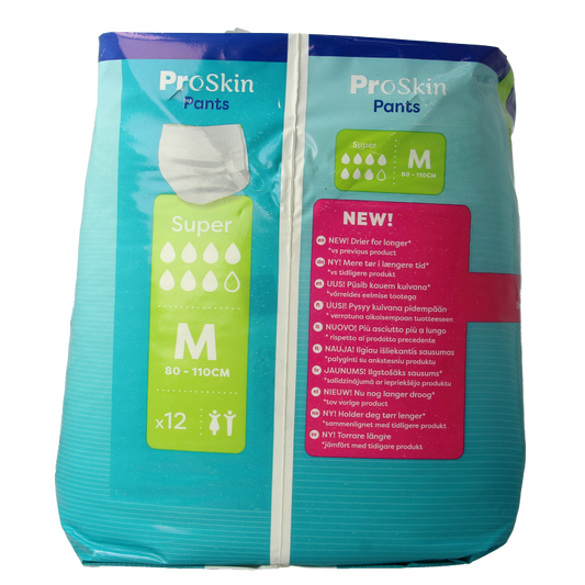 Tena Proskin pants super M 12 Stuks