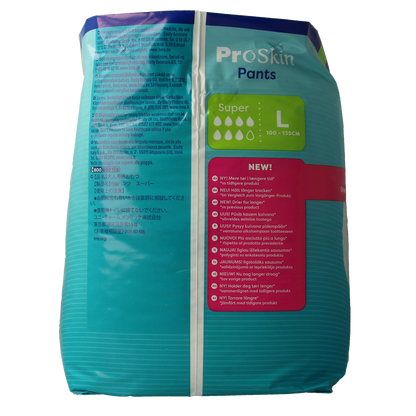 Tena Proskin pants super L 12.00 Stuks