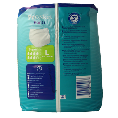 Tena Proskin pants super L 12.00 Stuks