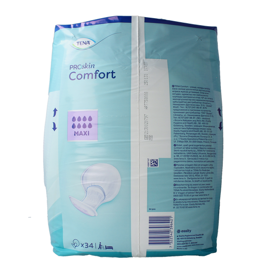 Tena Proskin comfort maxi 34.00 Stuks