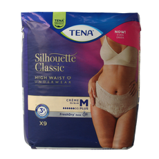 Tena Silhouet classic+ high waist creme M 9.00 Stuks