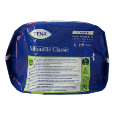 Tena Silhouet plus high waist creme L 8.00 Stuks