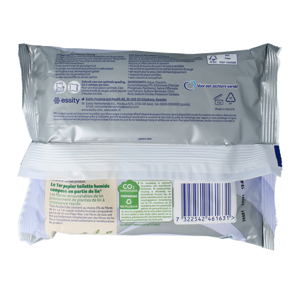Edet Vochtig toiletpapier natural skin 42.00 Stuks