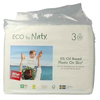 Naty  Luiers 3 midi 4-9 kg 30 Stuks