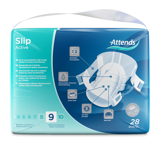 Attends Slip active 9 maat L 28.00 Stuks