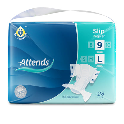 Attends Slip regular 9 maat L 28 Stuks