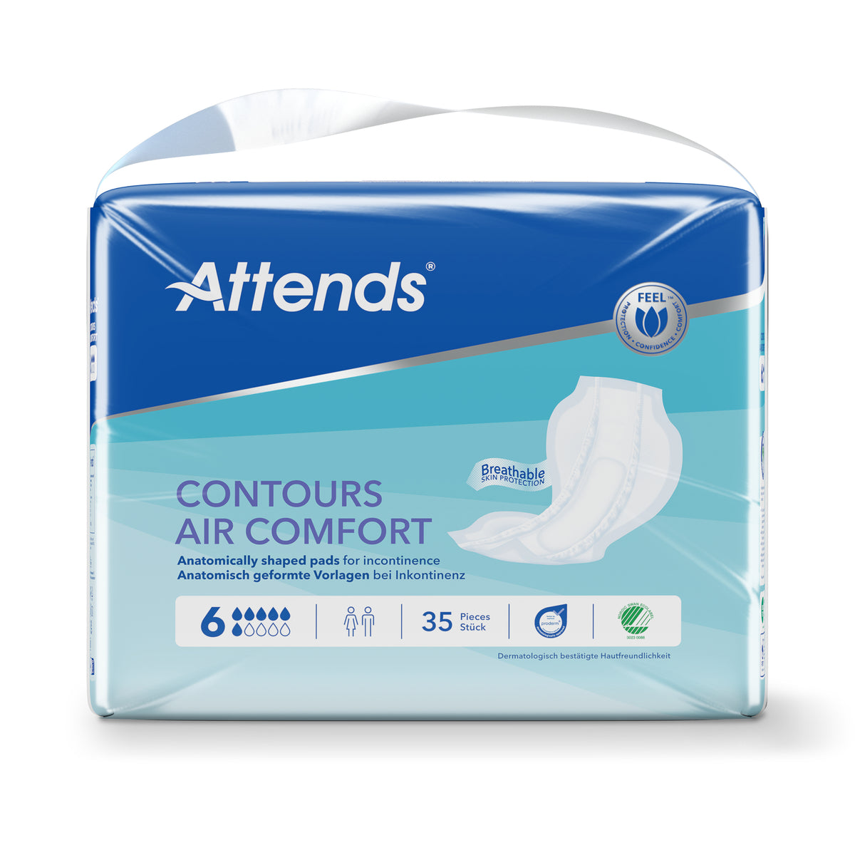 Attends Contours air comfort 6 35.00 Stuks