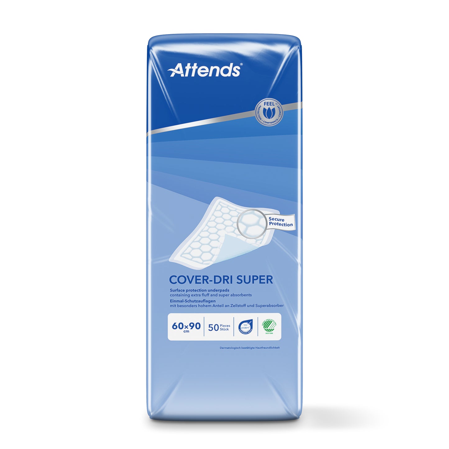 Attends Cover dri super 60 x 90cm 50 Stuks