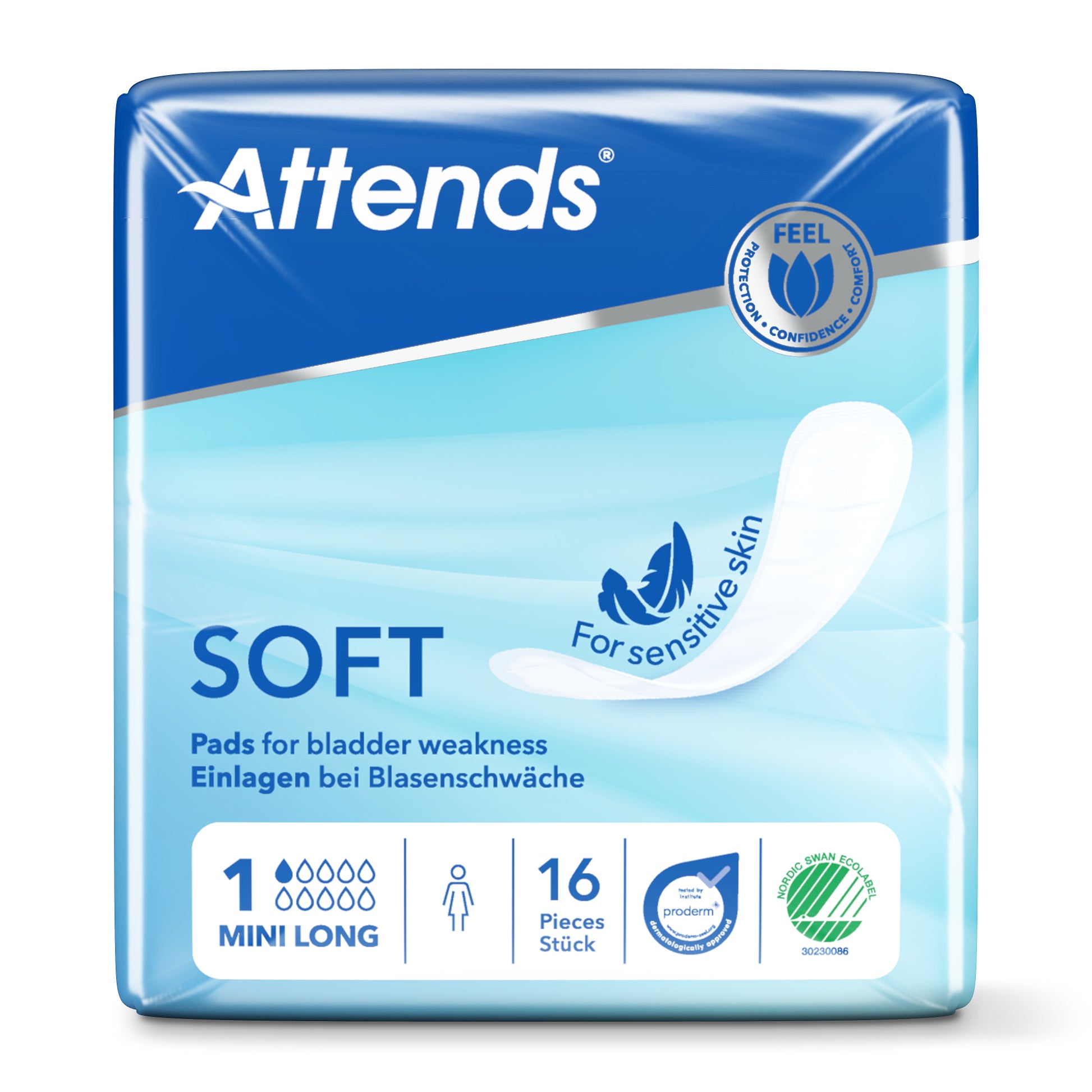 Attends Inlegger soft mini 1 long 16 Stuks