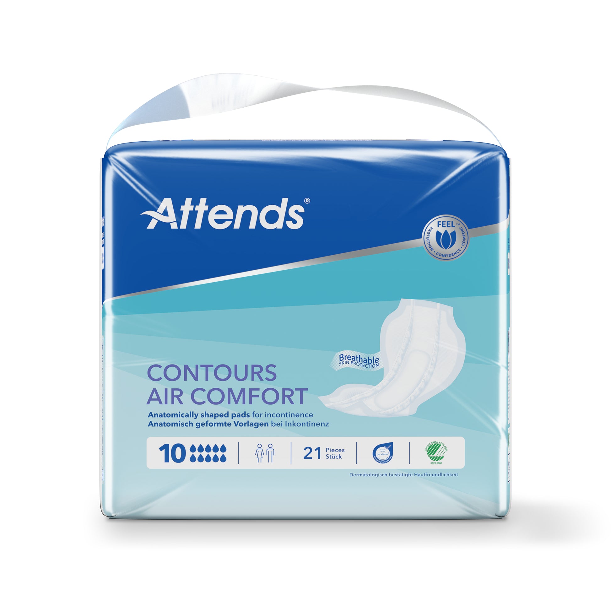 Attends Contours air comfort 10 21 Stuks