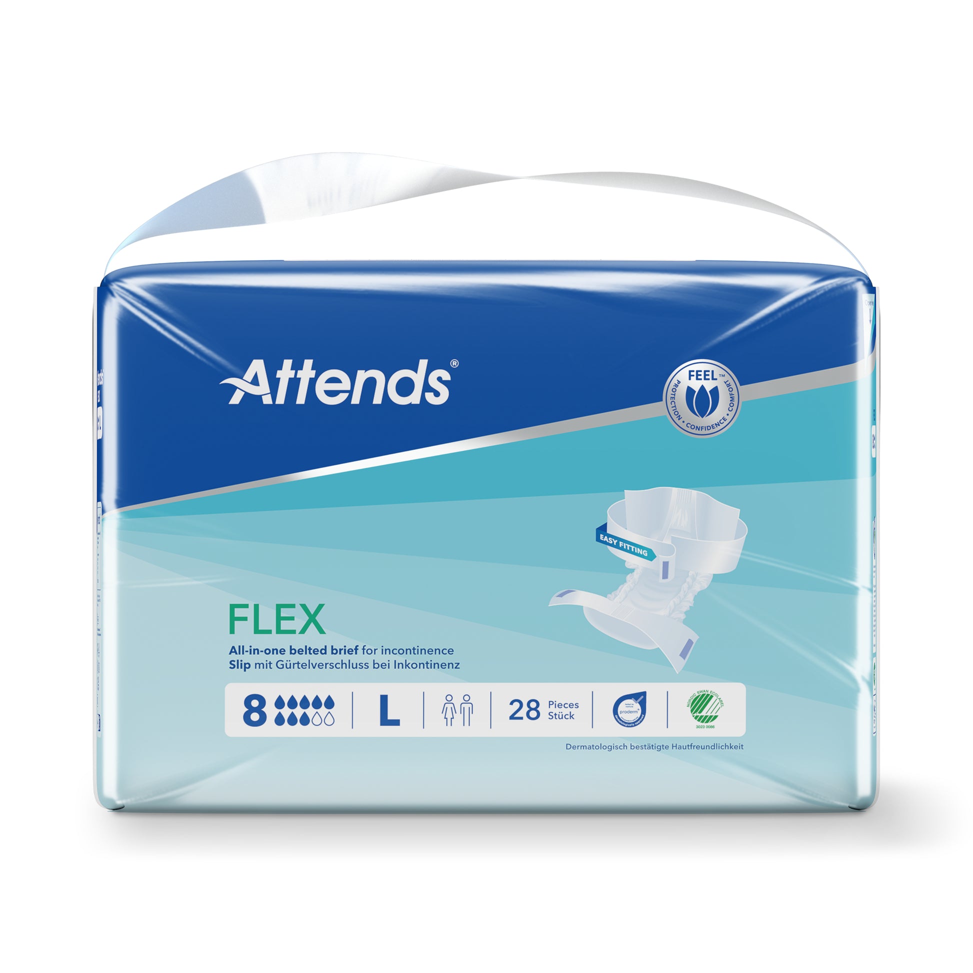 Attends Flex 8 maat L 85-125cm 28 Stuks