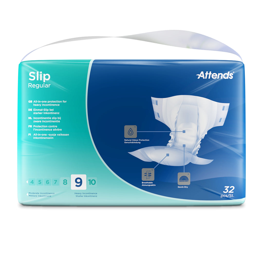 Attends Slip regular 9 maat XS 32 Stuks