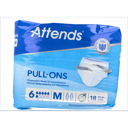 Attends Pull-ons 6 maat M 18 Stuks