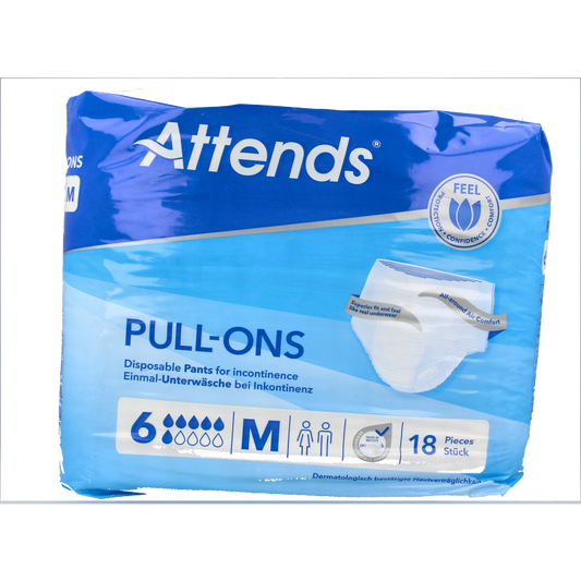 Attends Pull-ons 6 maat M 18 Stuks