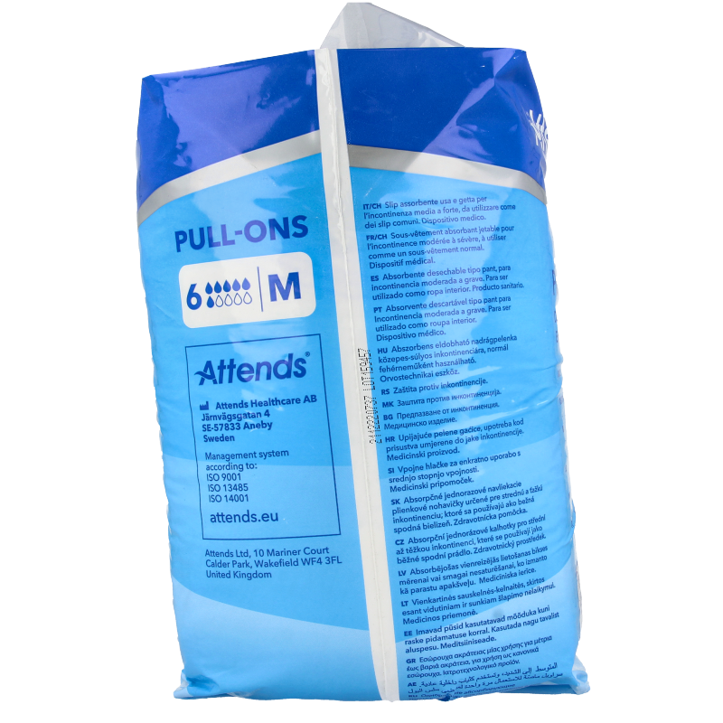 Attends Pull-ons 6 maat M 18 Stuks
