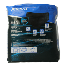 Attends Men discreet underwear zwart maat M 10.00 Stuks
