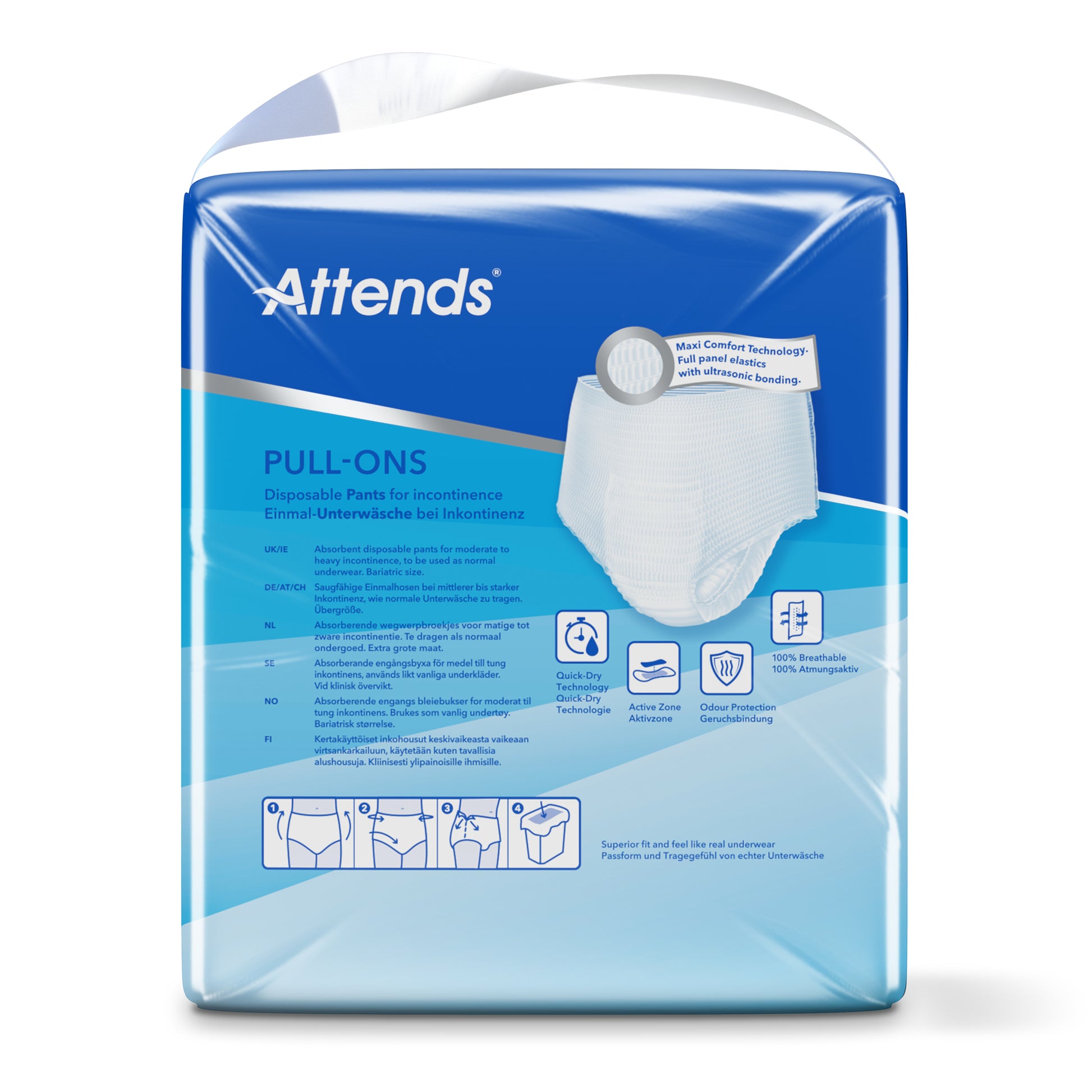 Attends Pull-ons 6 maat XXL 10 Stuks