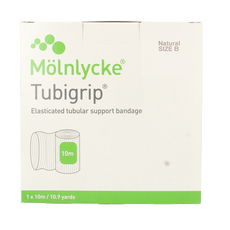 Tubigrip Elastisch buisverband B 10m x 6.25cm wit 1 Stuks