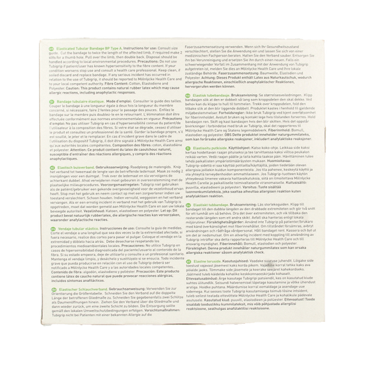 Tubigrip Elastisch buisverband B 10m x 6.25cm wit 1 Stuks