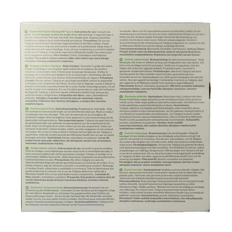 Tubigrip Elastisch buisverband C 10m x 6.75cm wit 1443 1 Stuks